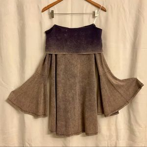 UMGEE off-the-shoulder flowing TOP~Bell sleeves L